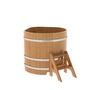 Купель BentWood угловая из лиственницы (1,03х1,03 м.), h=1 м. Натуральная Премиум для контрастных процедур фото - 1 BentWood угловая из лиственницы (1,03х1,03 м.), h=1 м. Натуральная Премиум купель фото фото - 1